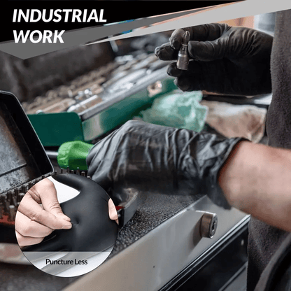 🔥 Heavy Duty Nitrile Gloves,6mil-50 Count