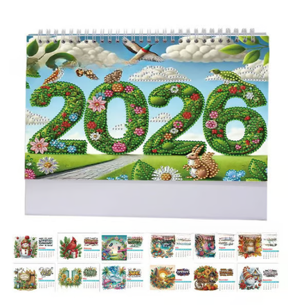💎2026 DIY Diamond Painting Desk Calendar🗓️